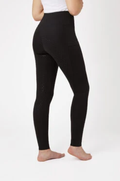Horze Damen Vollbesatzreitleggings Mit Mesh-Beinabschlüssen 23 Horze Damen Vollbesatzreitleggings Mit Mesh-Beinabschlüssen -Equestrian Dreams 36910 bl 02