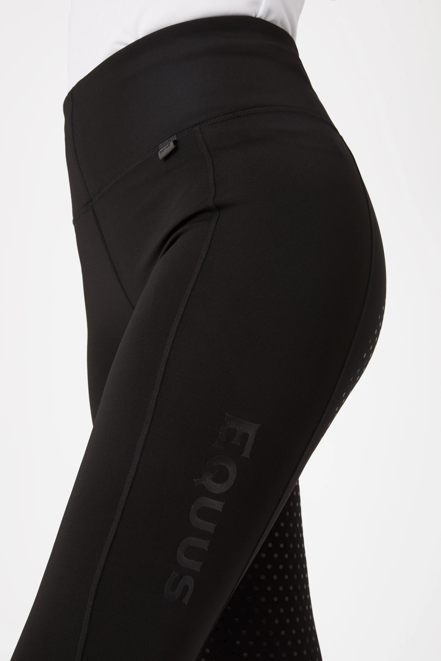 Horze Damen Vollbesatzreitleggings Mit Mesh-Beinabschlüssen 8 Horze Damen Vollbesatzreitleggings Mit Mesh-Beinabschlüssen – Bild 6