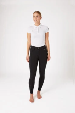 Horze Reithose Mit Silikonvollbesatz Und Kristall-Taschen -Equestrian Dreams 36952 BL 3