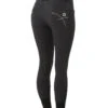 Horze Silikonvollbesatzreithose Mit Bestickung Und Kristallen -Equestrian Dreams 36954 bl 01