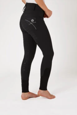 Horze Silikonvollbesatzreithose Mit Bestickung Und Kristallen 23 Horze Silikonvollbesatzreithose Mit Bestickung Und Kristallen -Equestrian Dreams 36954 bl 02
