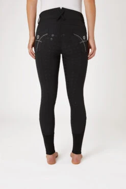 Horze Silikonvollbesatzreithose Mit Bestickung Und Kristallen 25 Horze Silikonvollbesatzreithose Mit Bestickung Und Kristallen -Equestrian Dreams 36954 bl 04