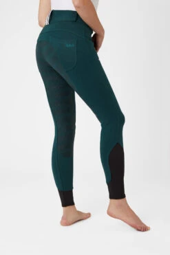 Horze Damen Vollbesatzreithose Mit Gürtelschlaufendetail -Equestrian Dreams 36957 PDGR 2