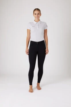 Horze Damenreithose Mit Ledervollbesatz Und Kristalltaschen -Equestrian Dreams 36959 BL 3