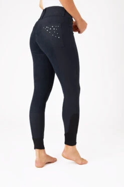 Horze Damenreithose Mit Ledervollbesatz Und Kristalltaschen -Equestrian Dreams 36959 VDB 2