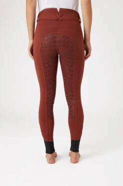 Horze Damen Reithose Mit Silikonvollbesatz Und Hohem Bund -Equestrian Dreams 36960 bre 04