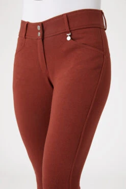 Horze Damen Reithose Mit Silikonvollbesatz Und Hohem Bund -Equestrian Dreams 36960 bre 05