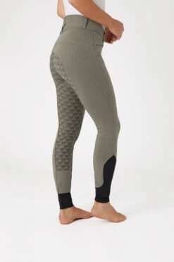 Horze Damen Reithose Mit Silikonvollbesatz Und Hohem Bund -Equestrian Dreams 36960 cg 02