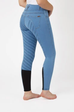 Horze Damen Jeansreithose Mit Vollgrip -Equestrian Dreams 36966 534 02