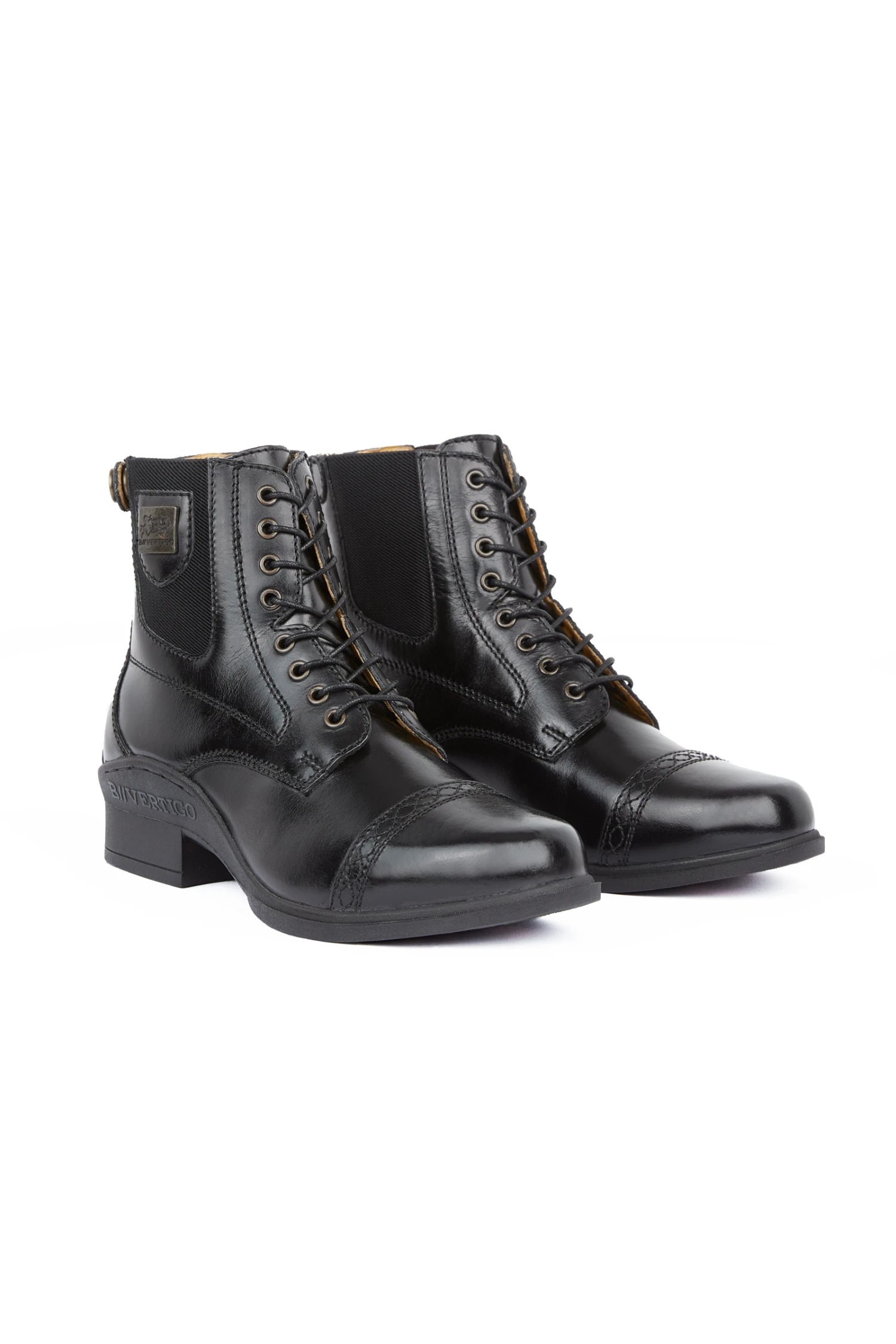 B Vertigo Jupiter Geschnürte Damen Lederreitstiefeletten 3 B Vertigo Jupiter Geschnürte Damen Lederreitstiefeletten