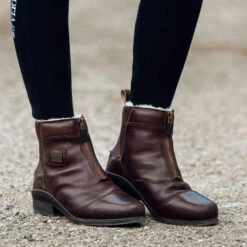 B Vertigo Mercury Damen Winter Reitstiefeletten Mit Lammfellfutter -Equestrian Dreams 38105 DBR 6