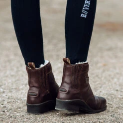 B Vertigo Mercury Damen Winter Reitstiefeletten Mit Lammfellfutter -Equestrian Dreams 38105 DBR 7