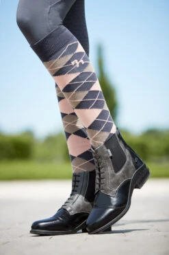 Horze Kilkenny Zweifarbige Damen Reitstiefeletten -Equestrian Dreams 38168 BL G 8