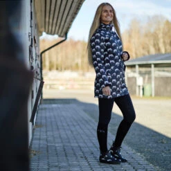 Horze Billie Damen Gummi Stiefeletten Mit Print -Equestrian Dreams 38218 bl 06