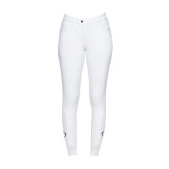 Cavalleria Toscana New Grip System Damen Reithose Mit Kniebesatz -Equestrian Dreams 985517 WH 1