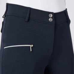 Reithose Mit Vollbesatz Mit Hohem Bund Und Silikon Gebissdruck -Equestrian Dreams CP3630 DB 5