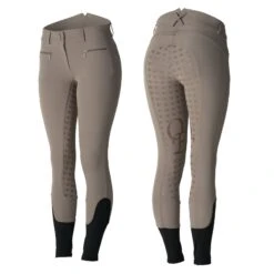 Damen Reithose Mit Silikonvollbesatz Und Hohem Bund -Equestrian Dreams CP3652 BE 1