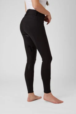 Damen Reithose Mit Silikonvollbesatz Und Hohem Bund -Equestrian Dreams CP3652 BL 2