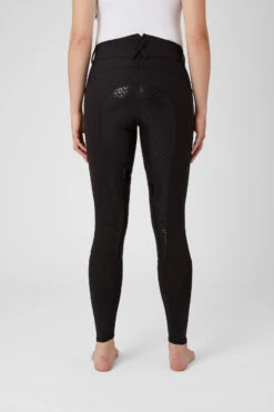 Damen Reithose Mit Silikonvollbesatz Und Hohem Bund -Equestrian Dreams CP3652 BL 4