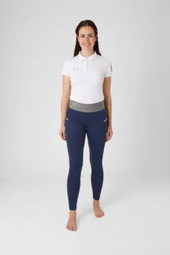 Damen Reitleggings Mit Vollbesatz Und Glitzerbund 30 Damen Reitleggings Mit Vollbesatz Und Glitzerbund -Equestrian Dreams CP3672 DB 3