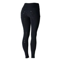 Reitleggings Mit Vollbesatz Für Damen Aus Silikon Mit Hohem Bund -Equestrian Dreams CP3675 DB 9