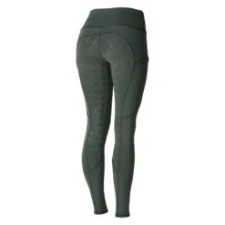 Reitleggings Mit Vollbesatz Für Damen Aus Silikon Mit Hohem Bund -Equestrian Dreams CP3675 GR 3