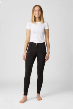 Horze Vollbesatzreithose Mit Hohem Bund Und Handytasche -Equestrian Dreams cp3591 bl 03