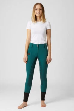 Horze Vollbesatzreithose Mit Hohem Bund Und Handytasche -Equestrian Dreams cp3591 fdgr 03
