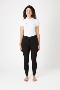 Horze Thermo Softshellreithose Für Damen Mit Hohem Bund Und Kristallen -Equestrian Dreams cp3592 bl 03