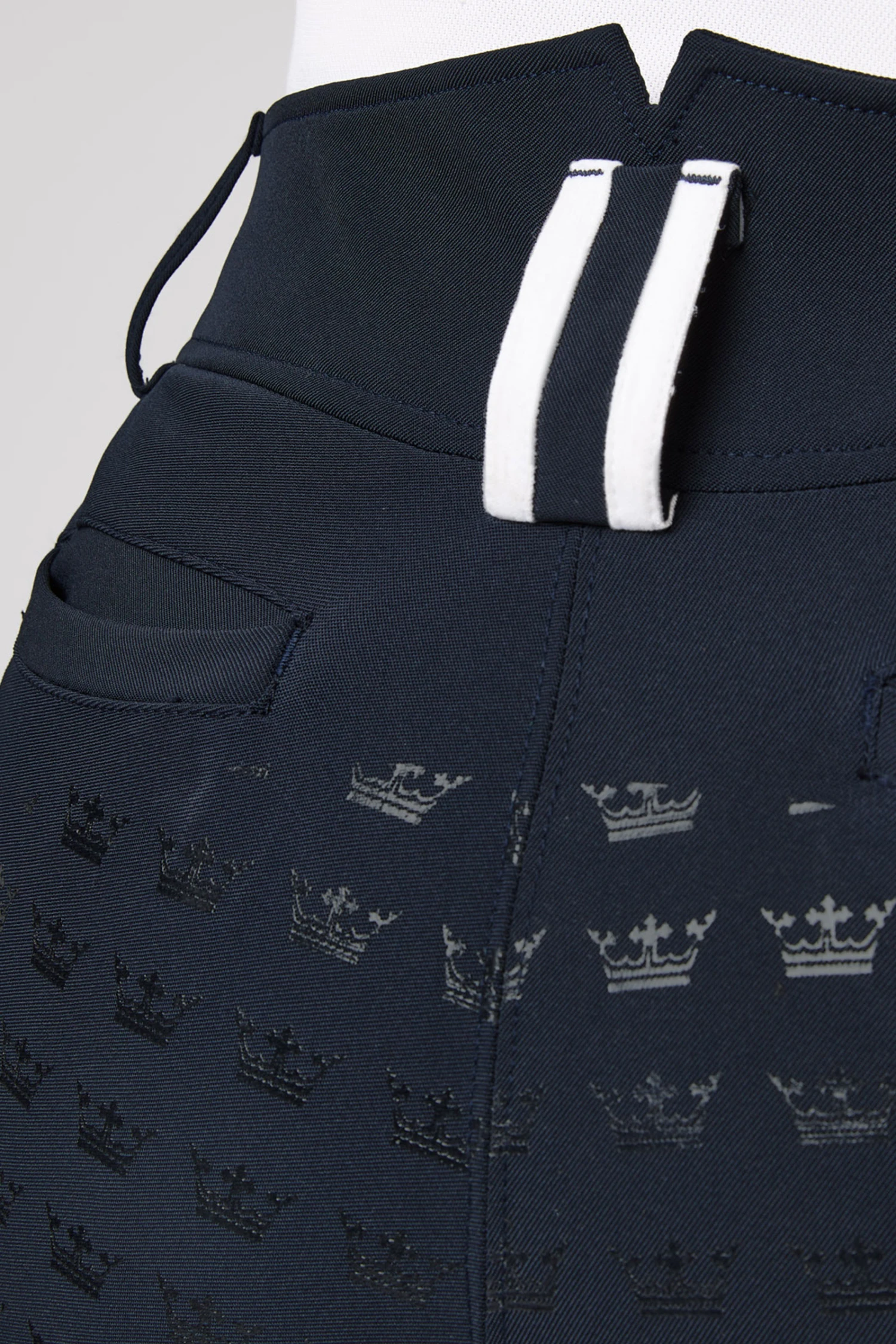 Reithose Mit Vollbesatz Mit Hohem Bund Und Kontrasteinfassung 9 Reithose Mit Vollbesatz Mit Hohem Bund Und Kontrasteinfassung – Bild 7